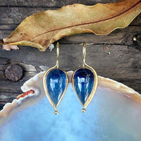 Indicolite Tourmaline Earrings